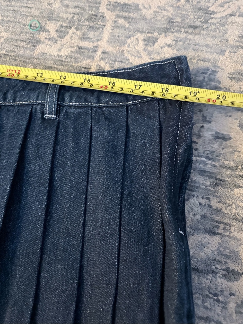 Lioness Rider Mini Skort NWT XXL Blue Denim - Picture 3 of 10